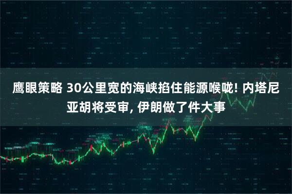鹰眼策略 30公里宽的海峡掐住能源喉咙! 内塔尼亚胡将受审, 伊朗做了件大事